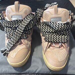 Lanvin Curb Sneakers (High‑Top)